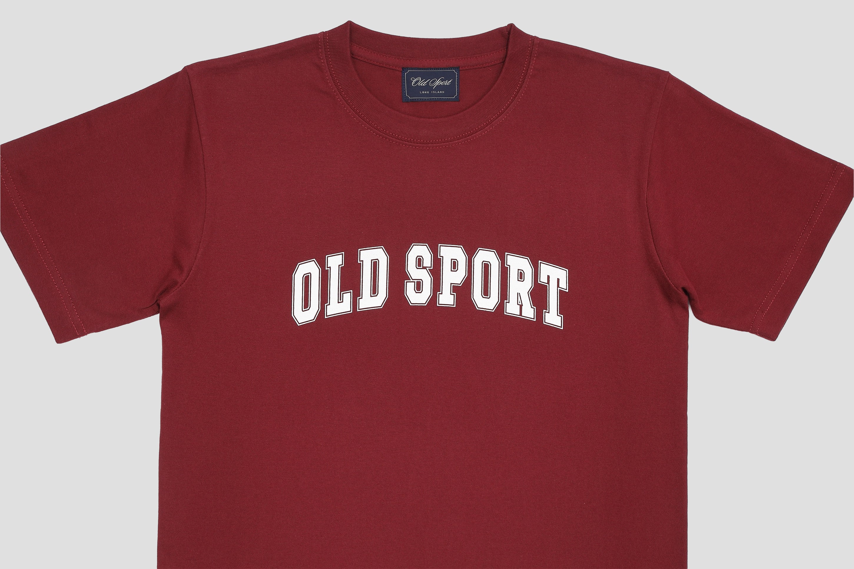 *Pre-Order* バーシティロゴTシャツ BURGANDY
