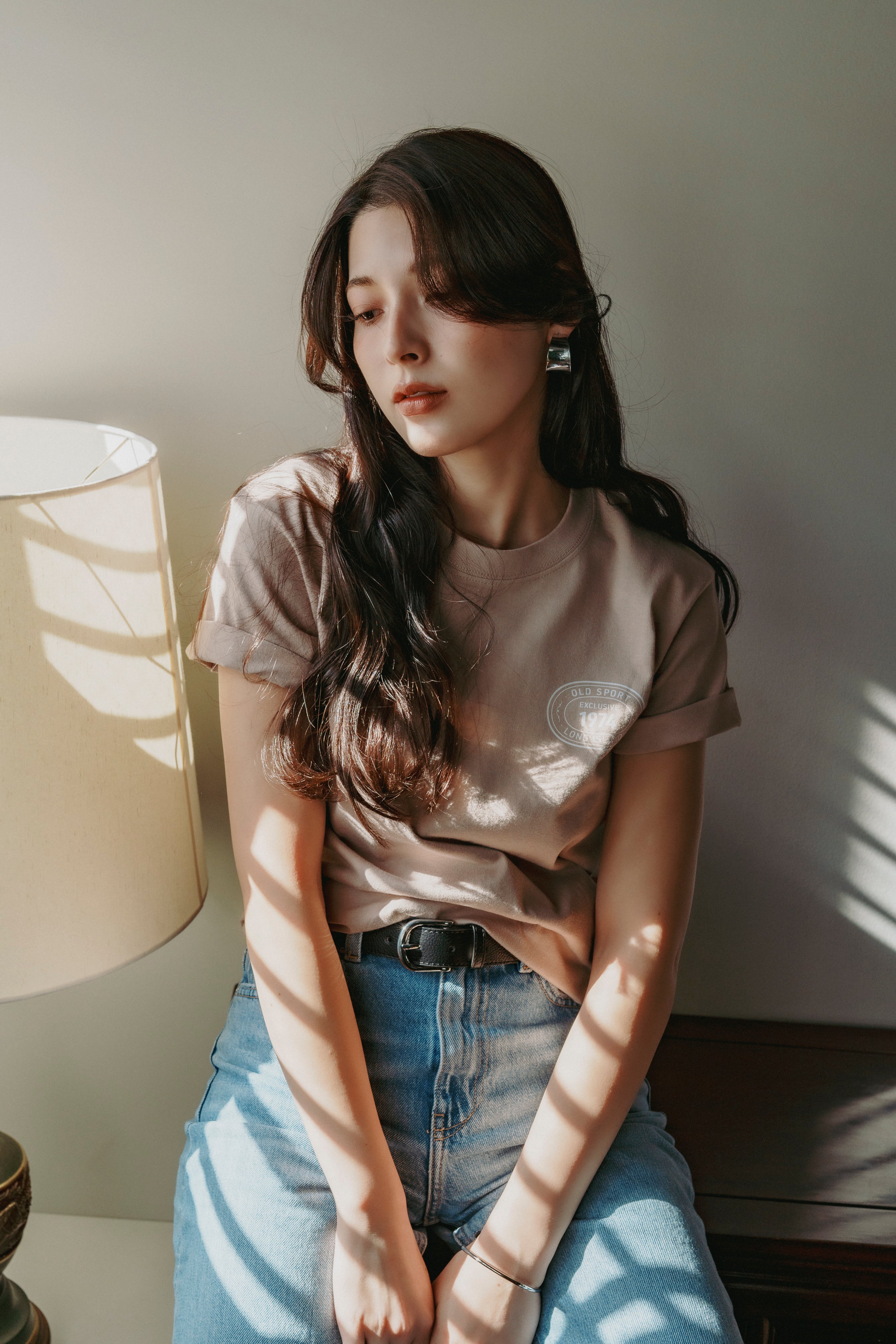 1974 Tシャツ DUSTY PINK