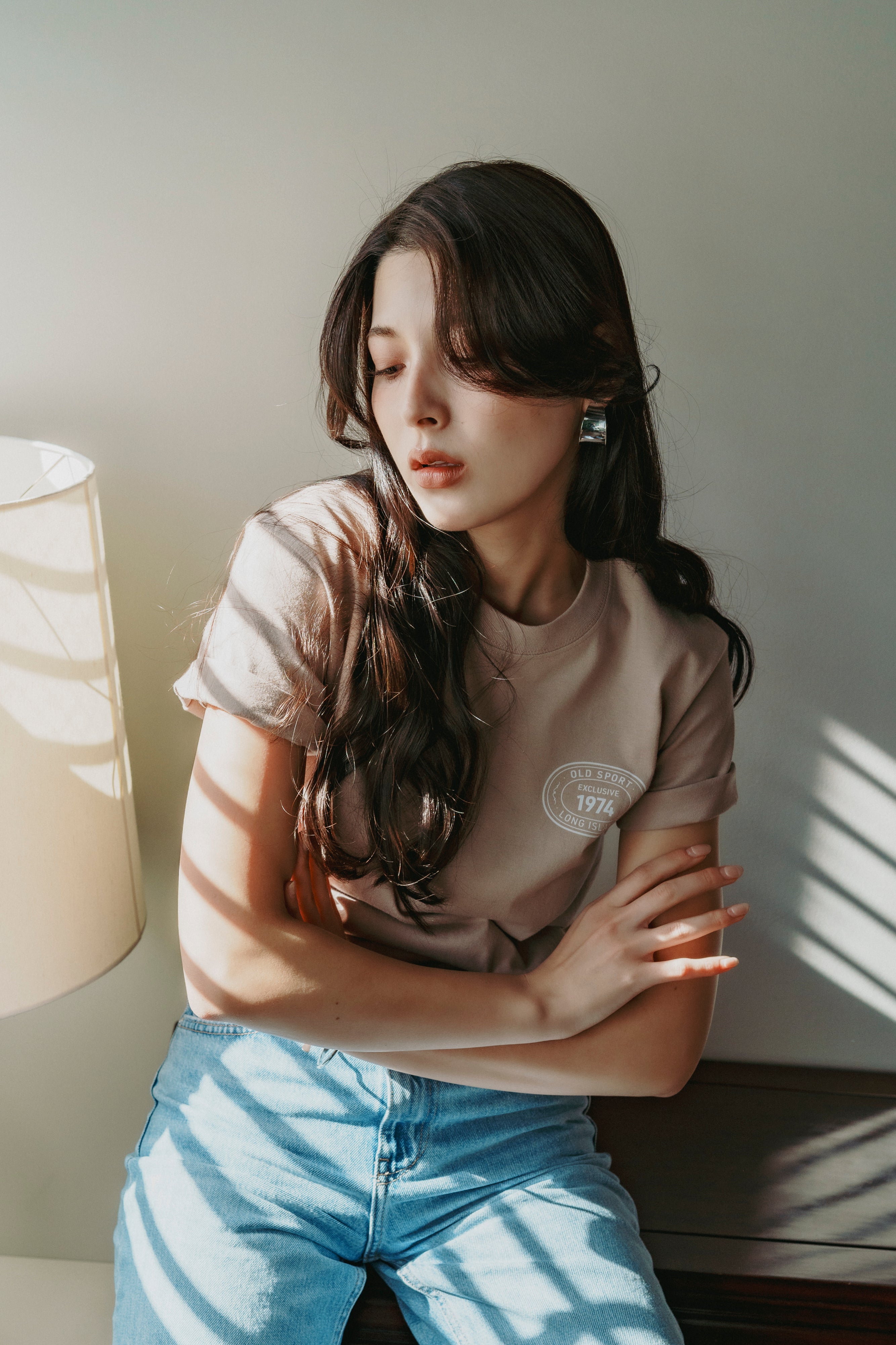 1974 Tシャツ DUSTY PINK