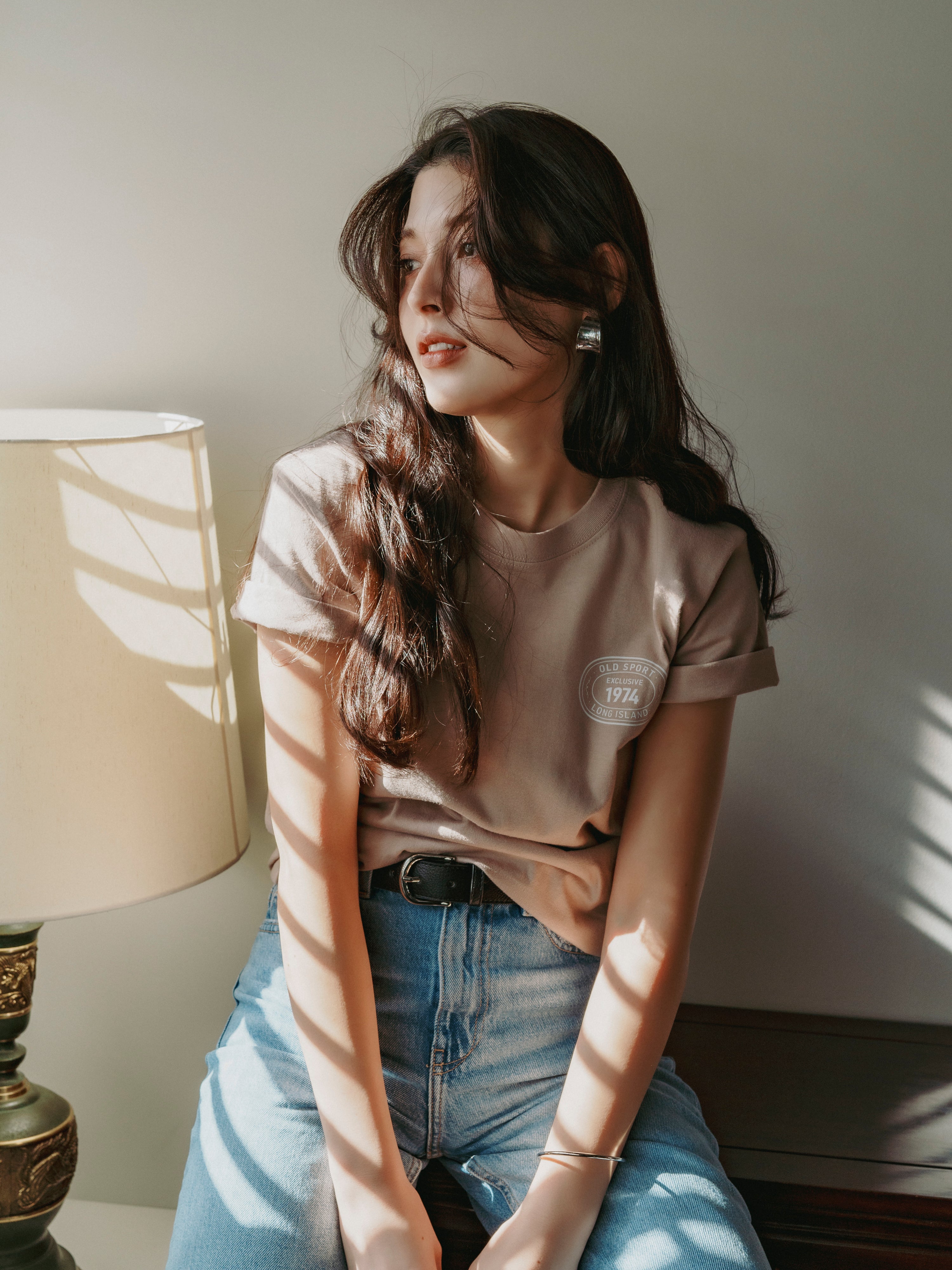 1974 Tシャツ DUSTY PINK