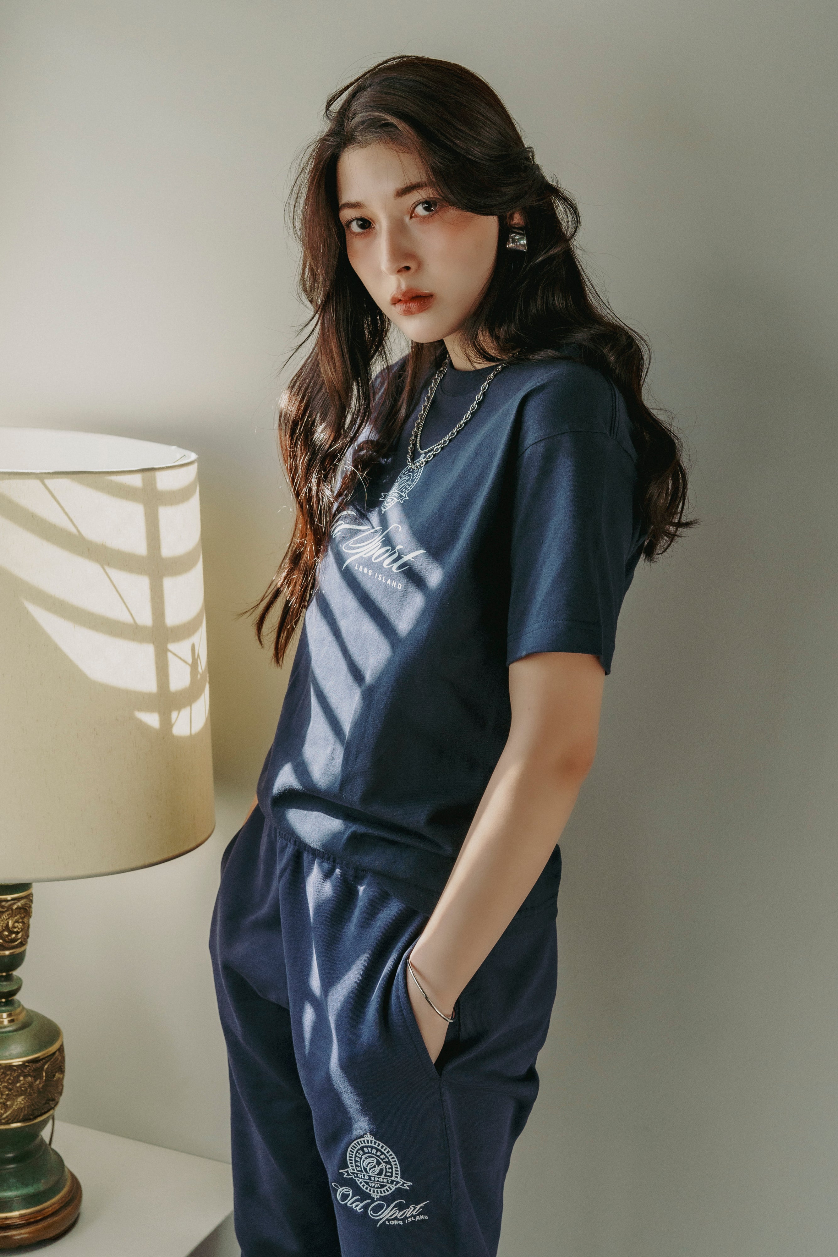 エンブレムTシャツ IVORY