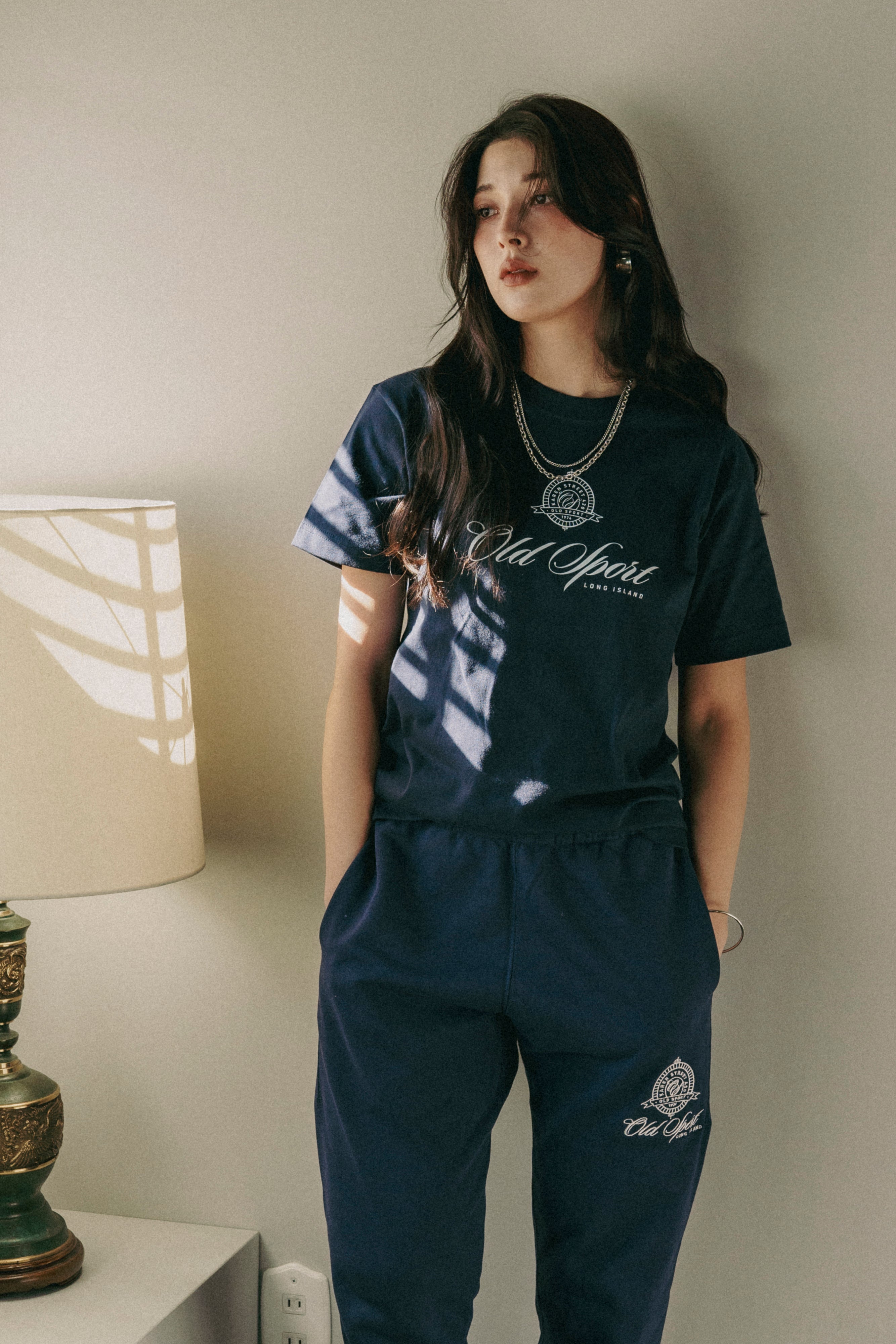 エンブレムTシャツ IVORY