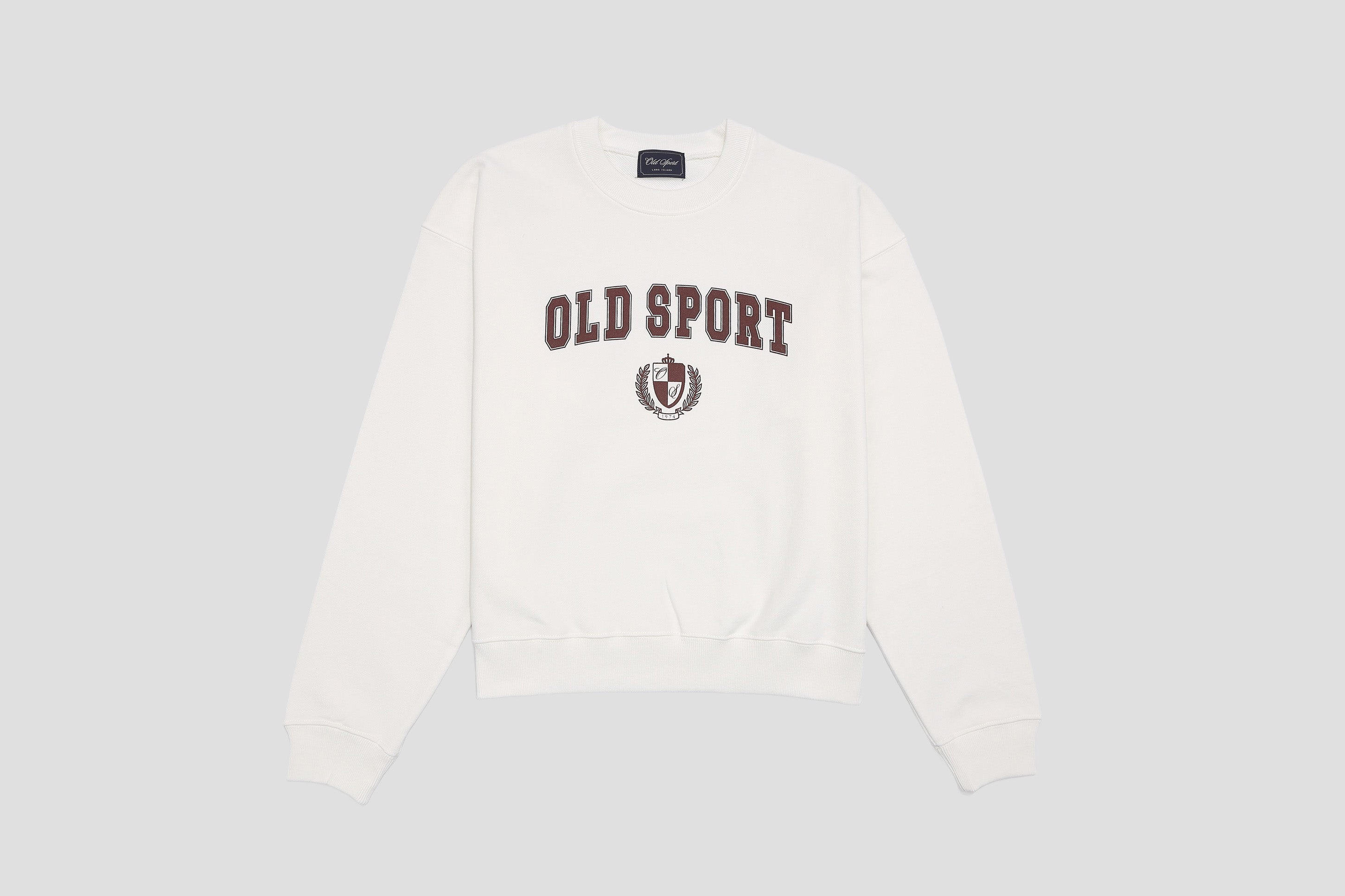 *Pre-Order* バーシティロゴトレーナー IVORY