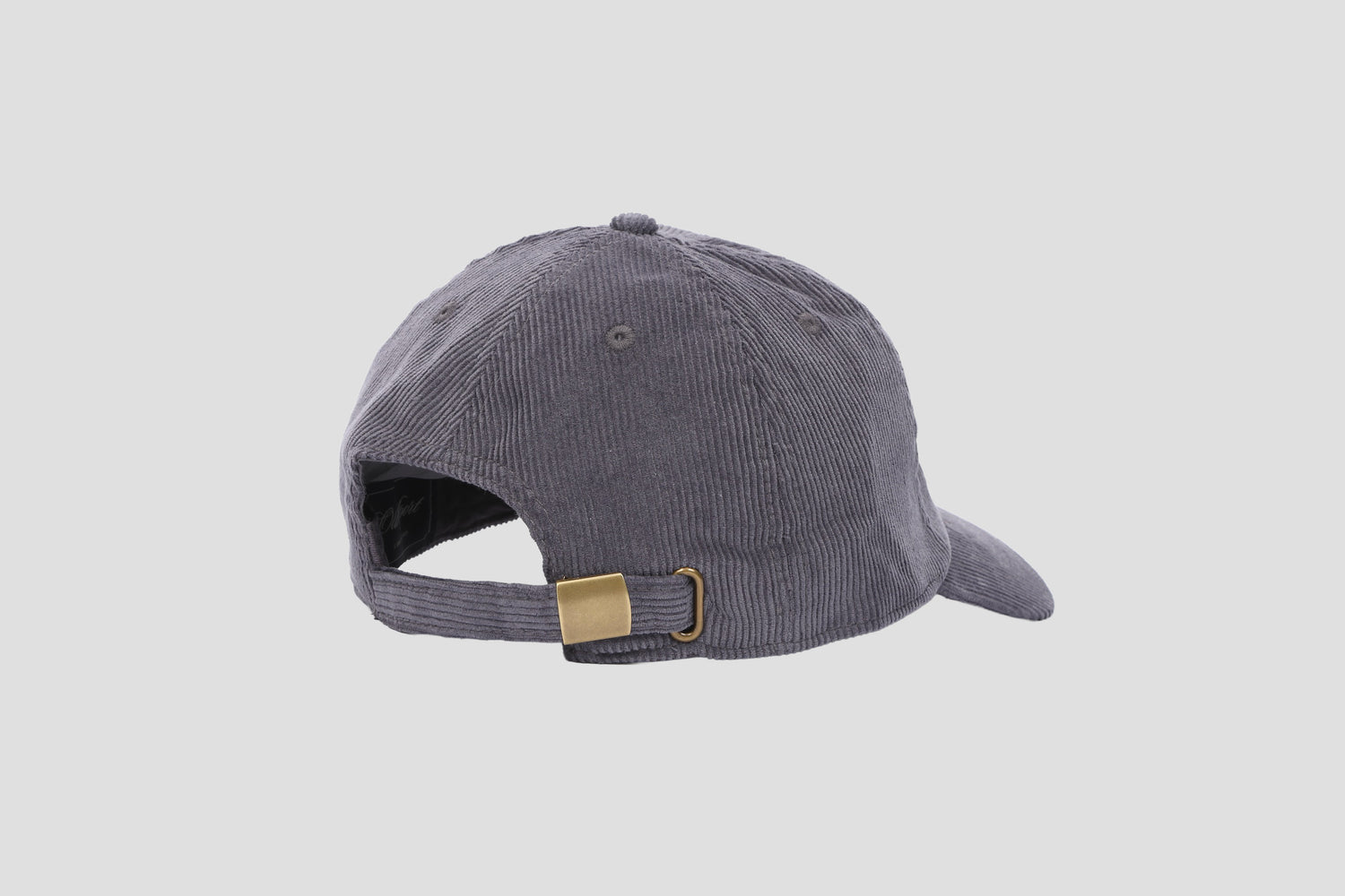 バーシティロゴコーデュロイキャップ DARK GRAY