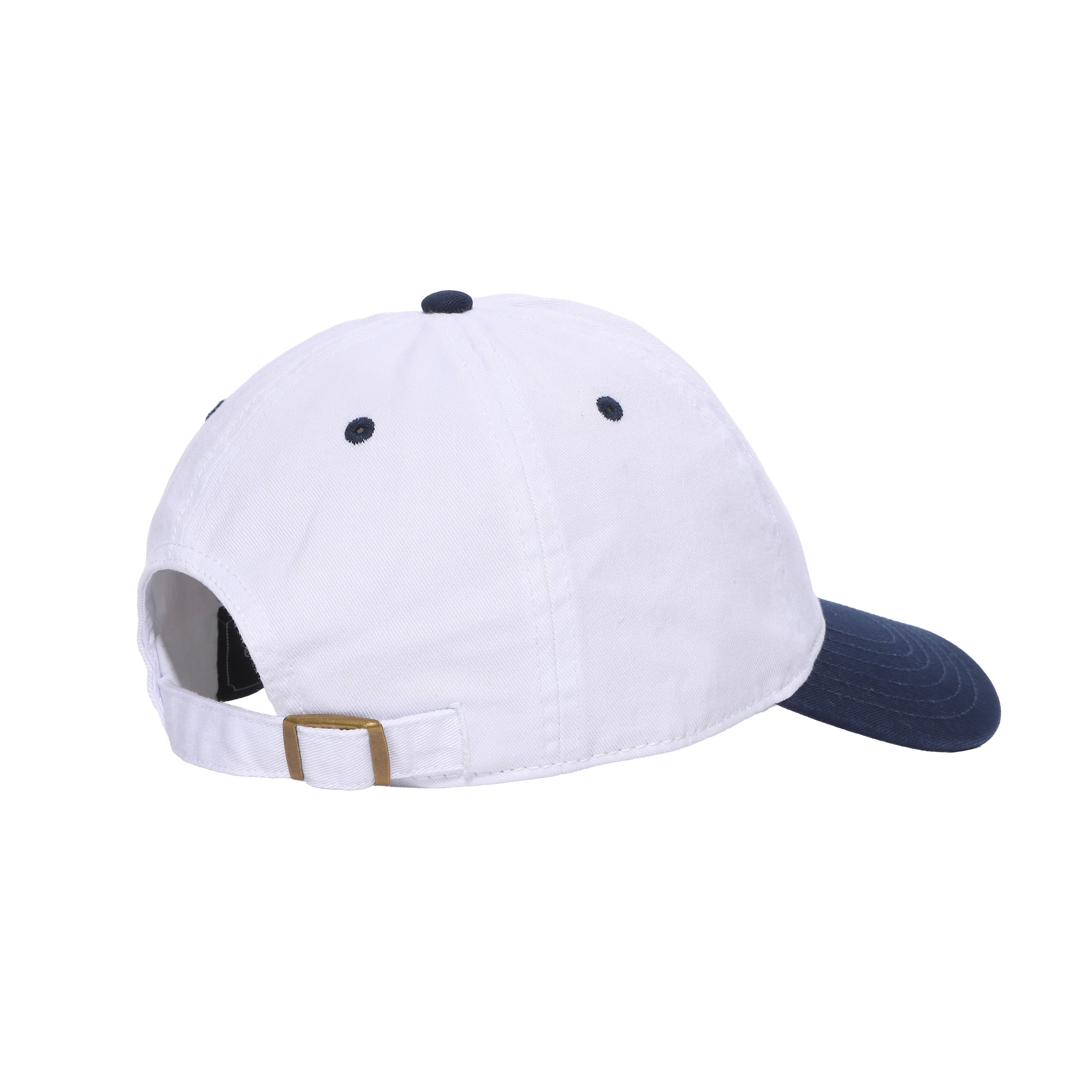 バイカラーエンブレムCAP WHITE/ NAVY