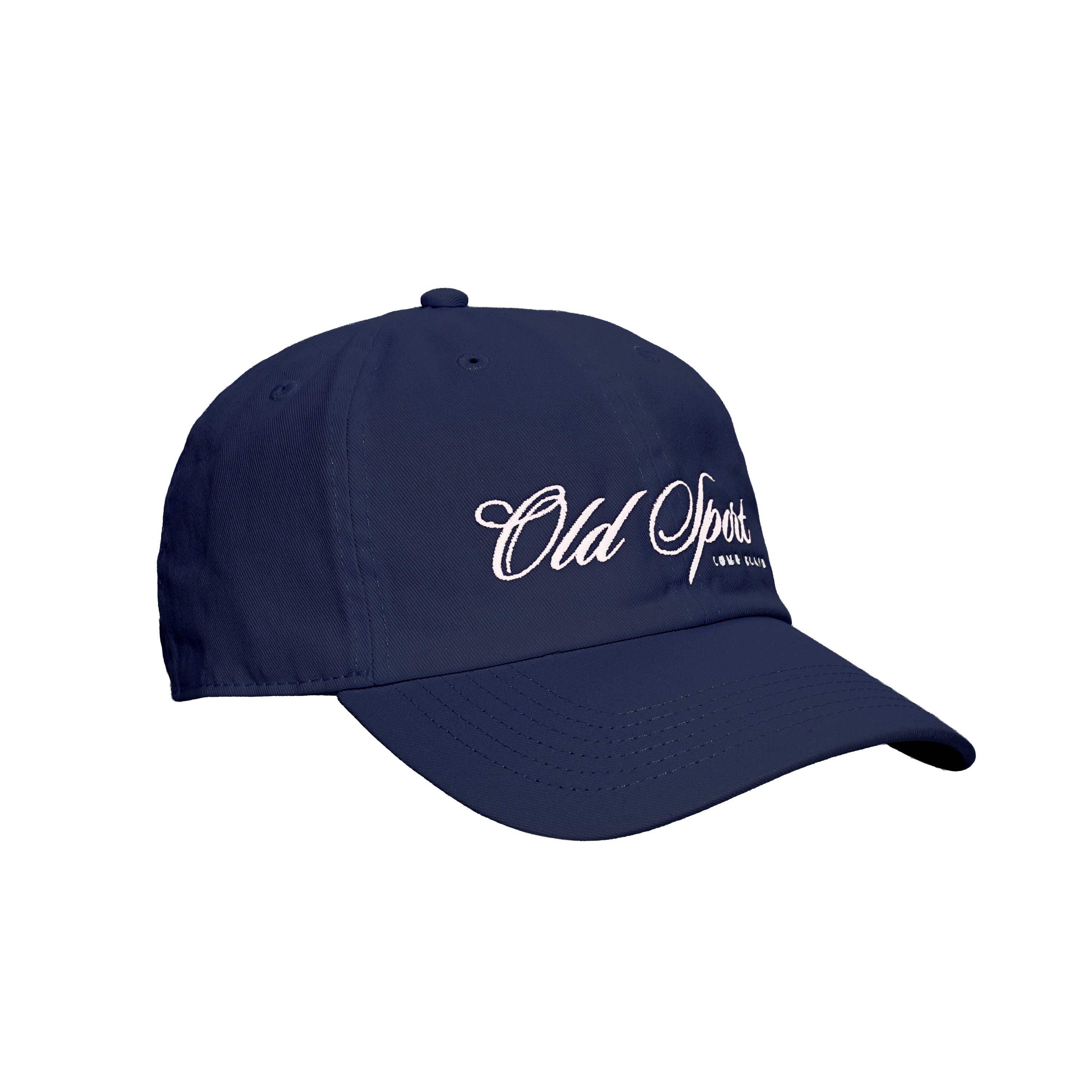 Old Sport ロゴ刺繍CAP NAVY
