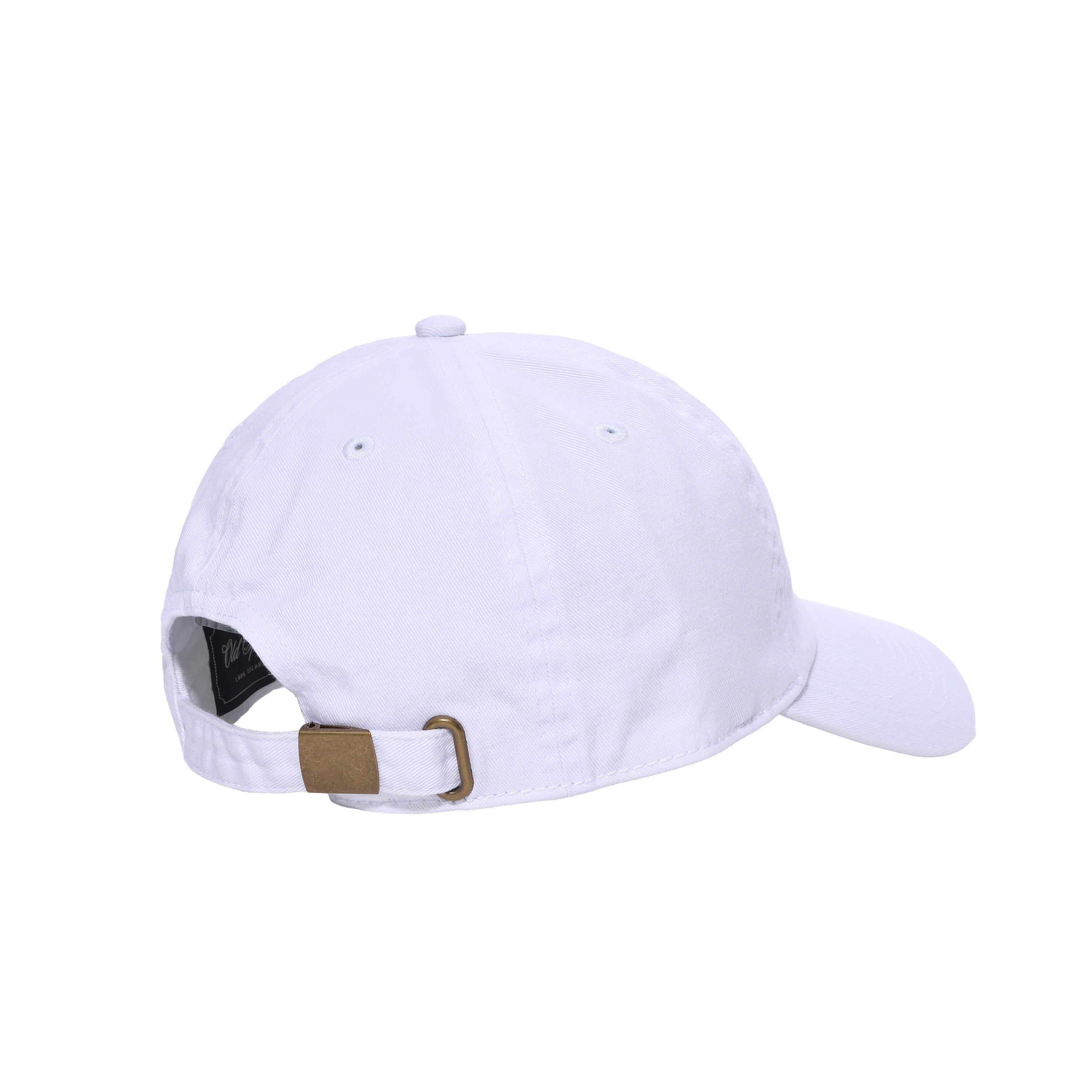 Old Sport ロゴ刺繍CAP WHITE