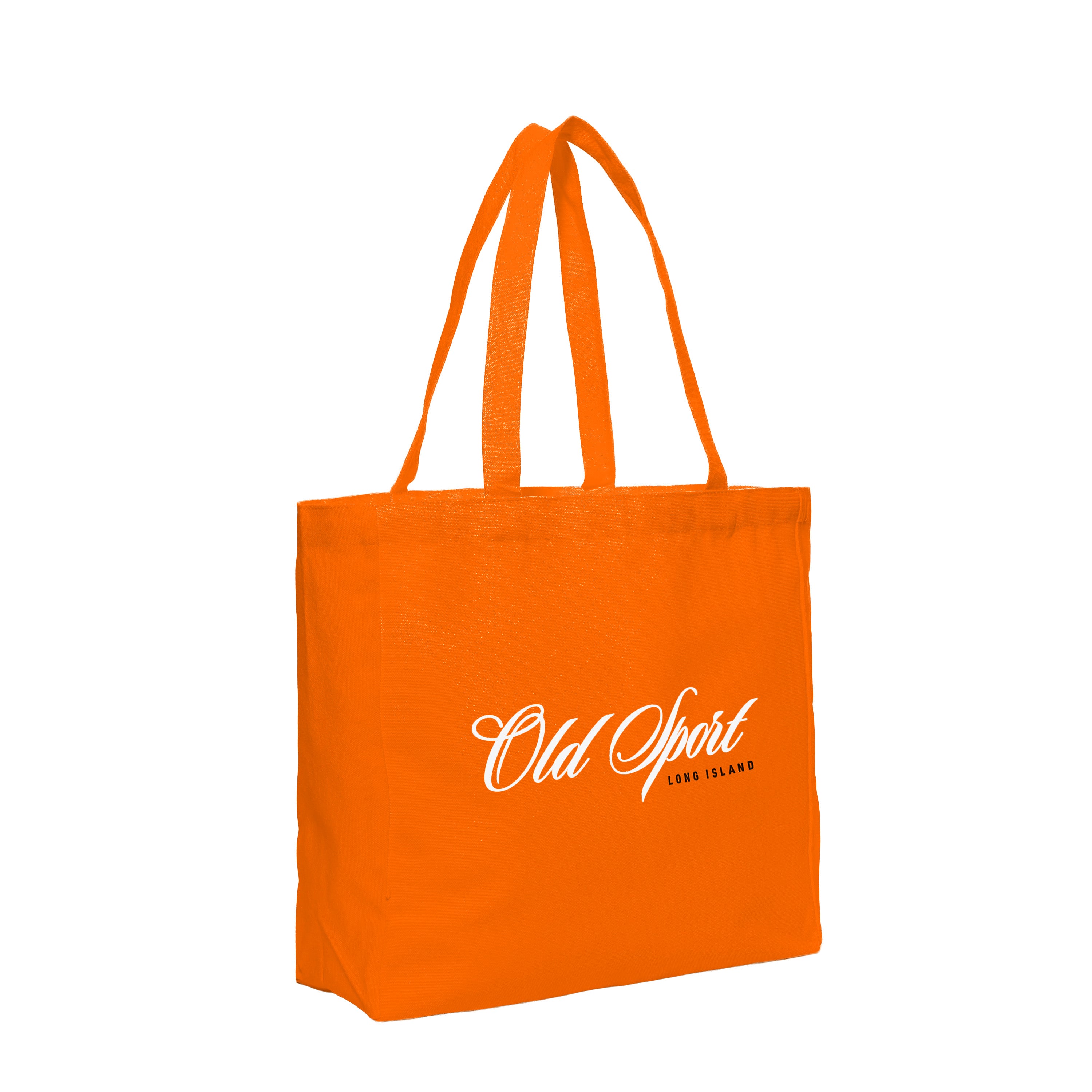 Old Sportロゴプリントトート ORANGE