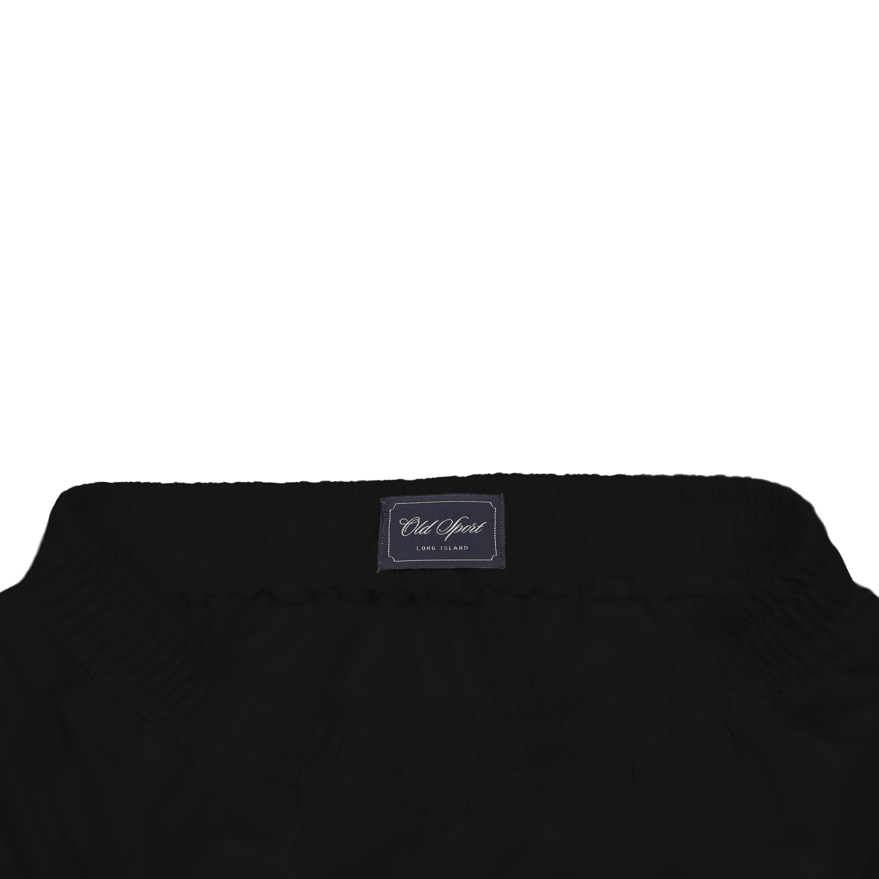 Old Sportロゴ刺繍ショートパンツ BLACK