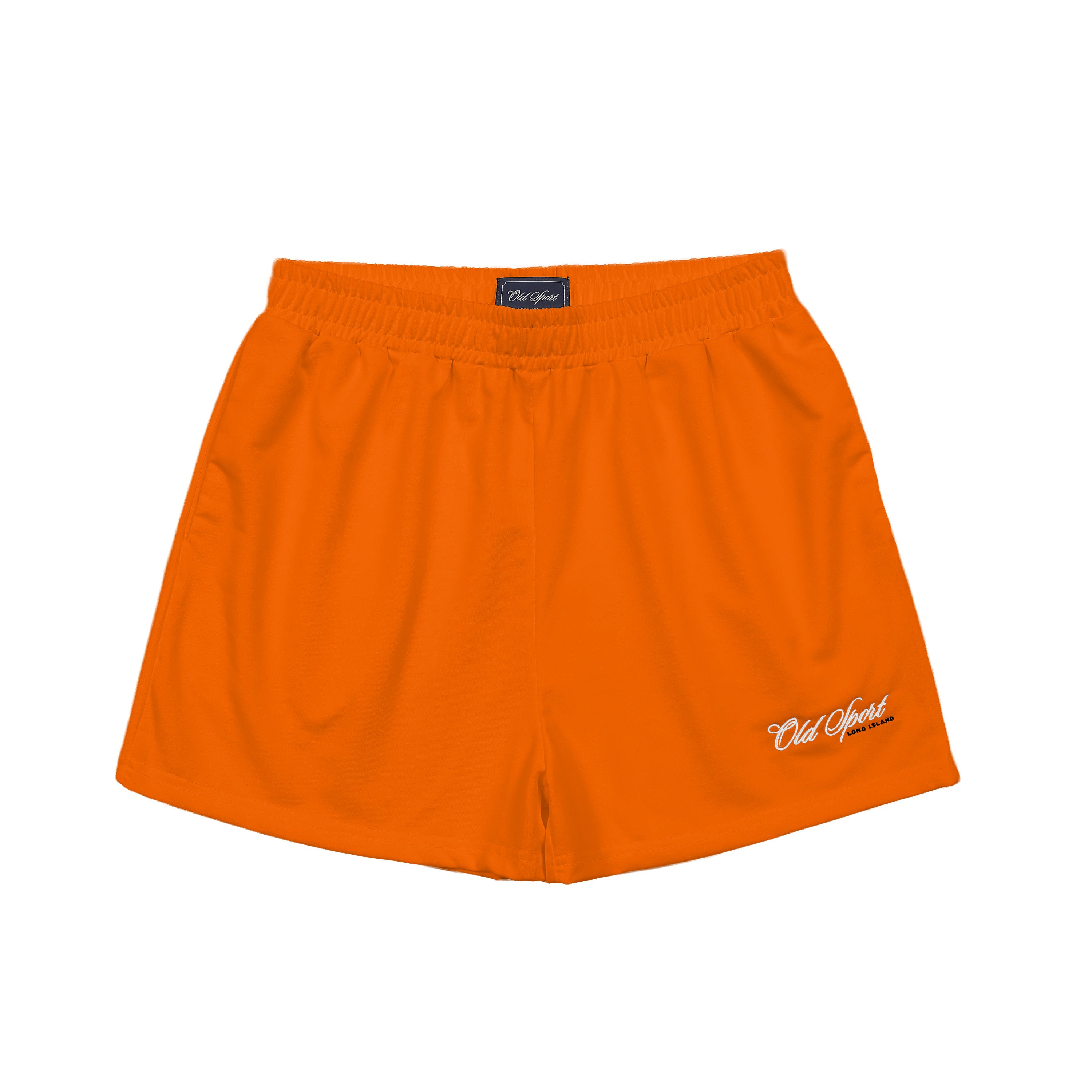 Old Sportロゴ刺繍ショートパンツ ORANGE