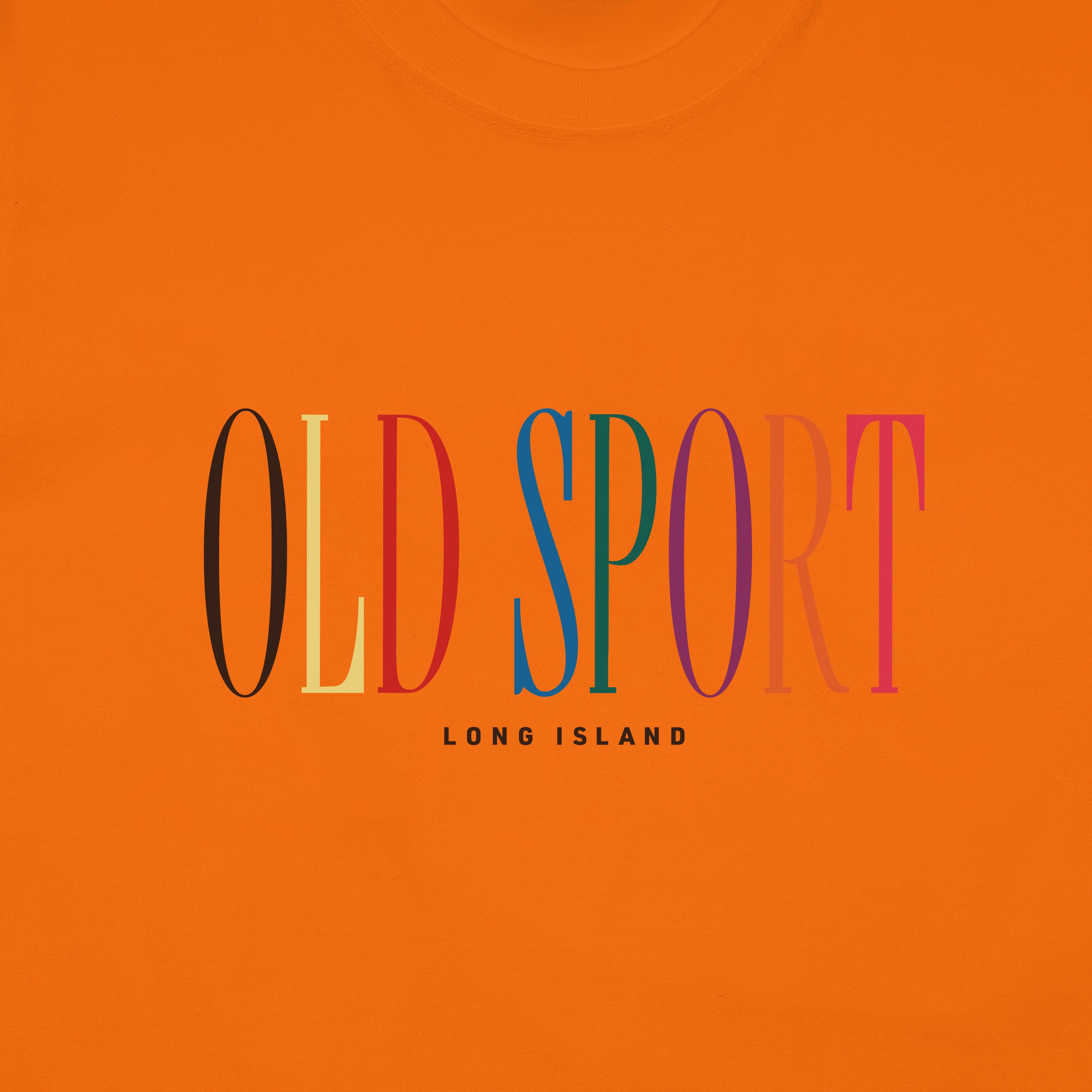 マルチロゴプリントTシャツ ORANGE