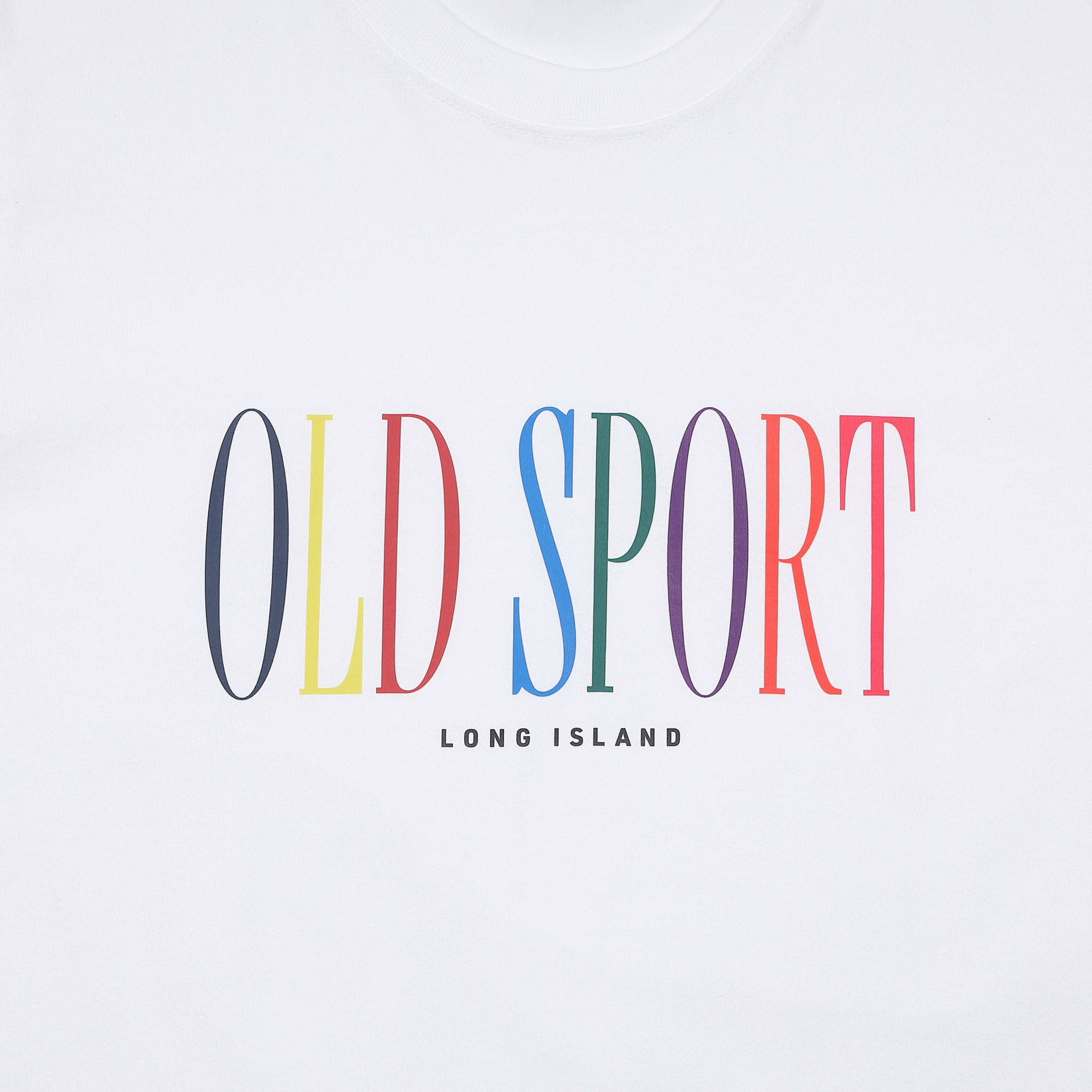 マルチロゴプリントTシャツ WHITE
