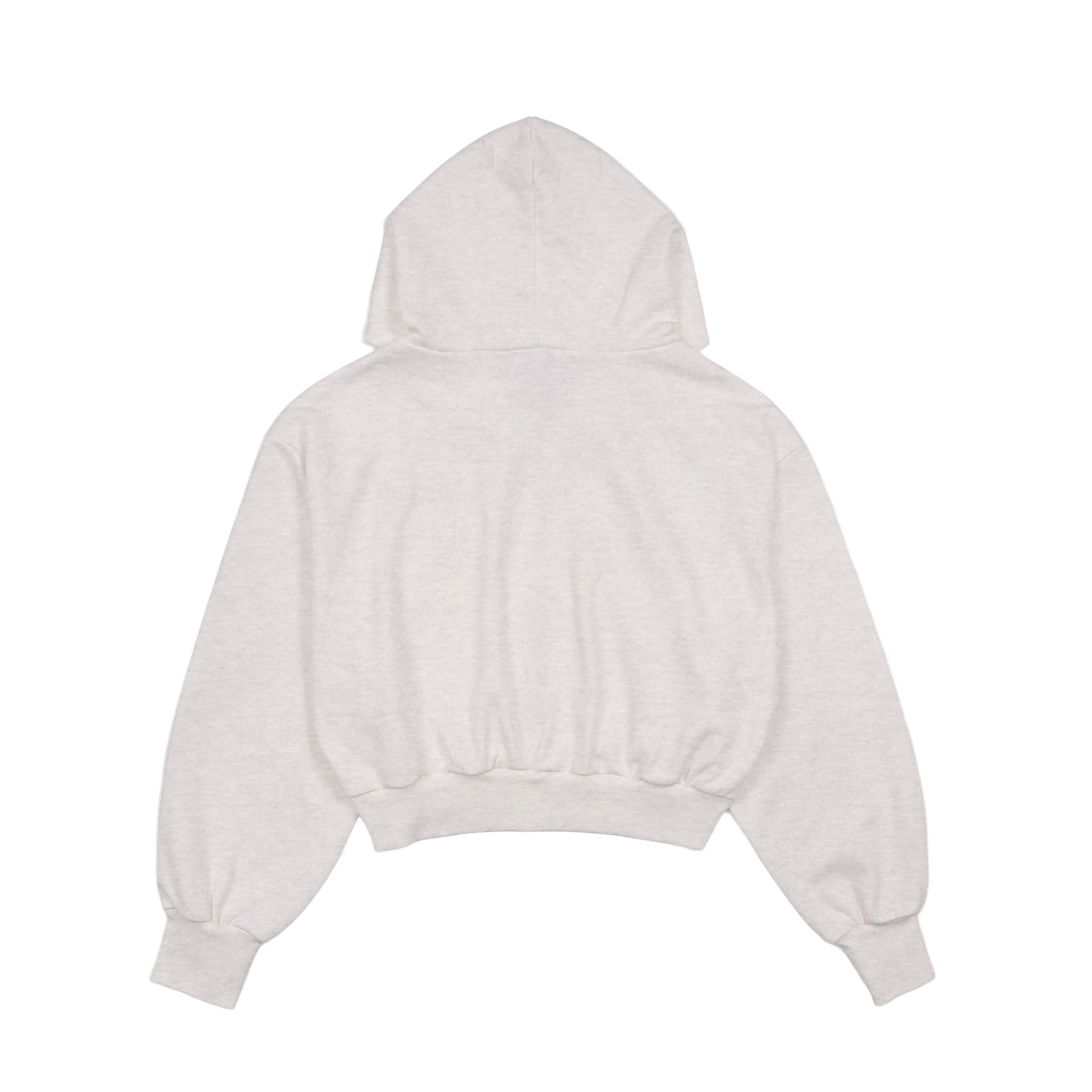 Old Sportロゴ刺繍ジップパーカー LGRAY