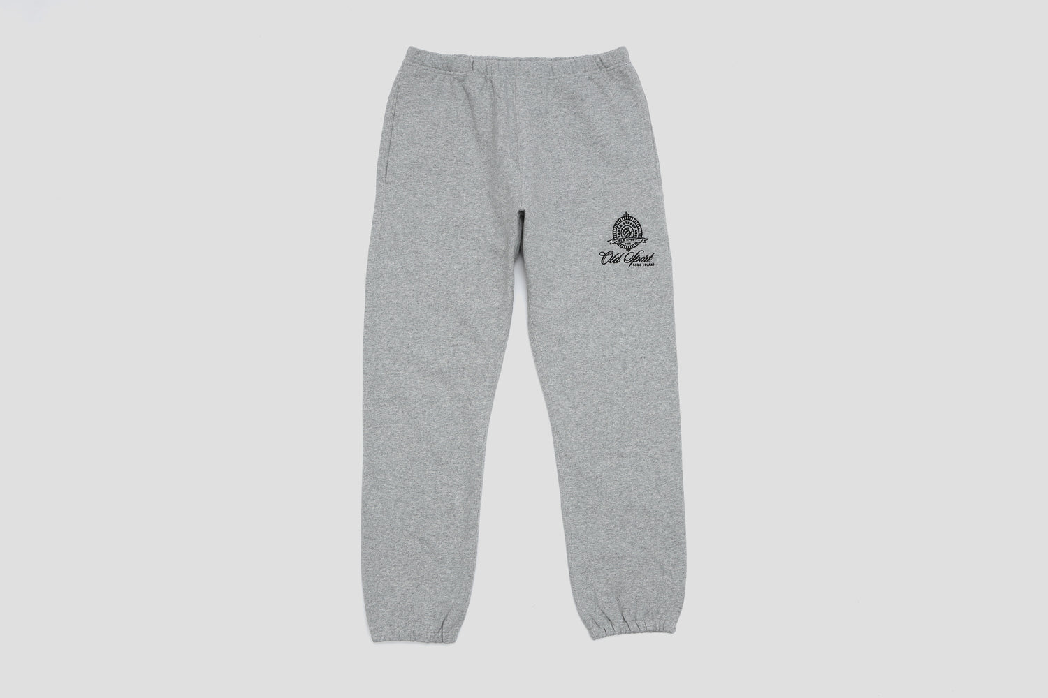 エンブレムスウェットパンツ GRAY