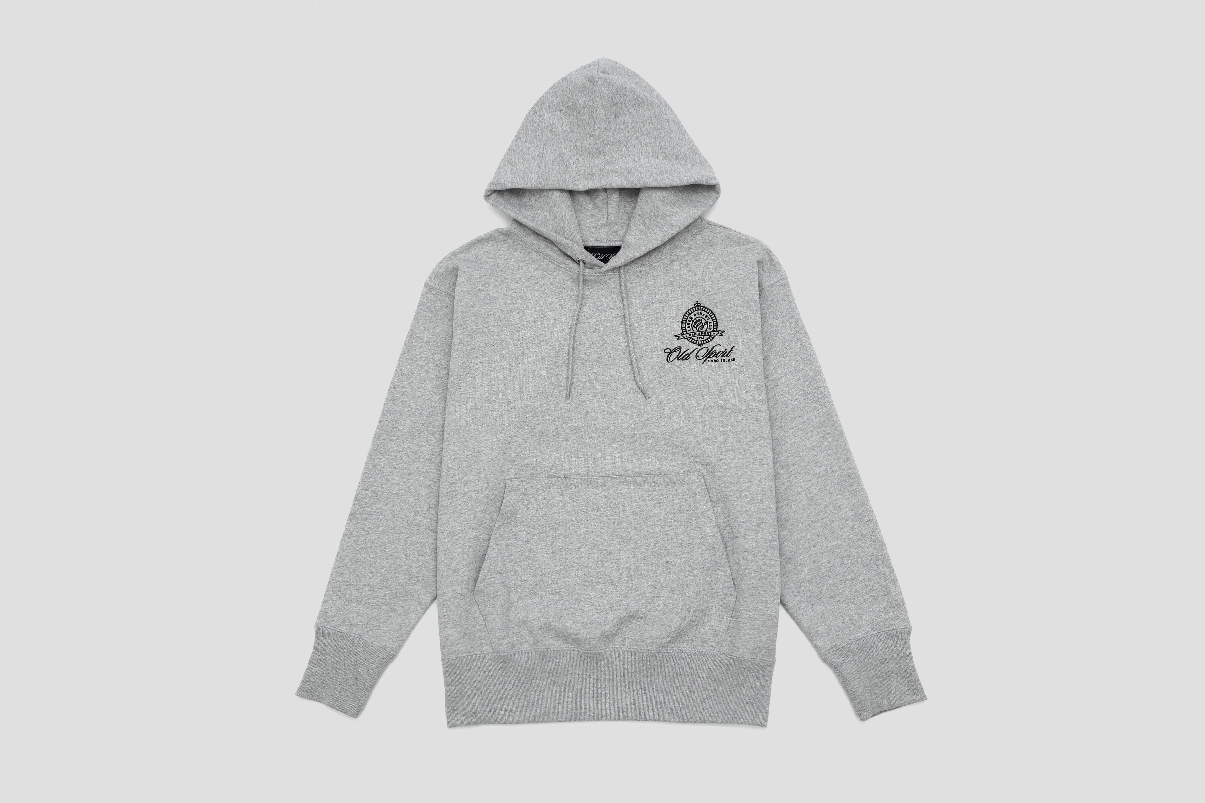 エンブレムフーディー GRAY