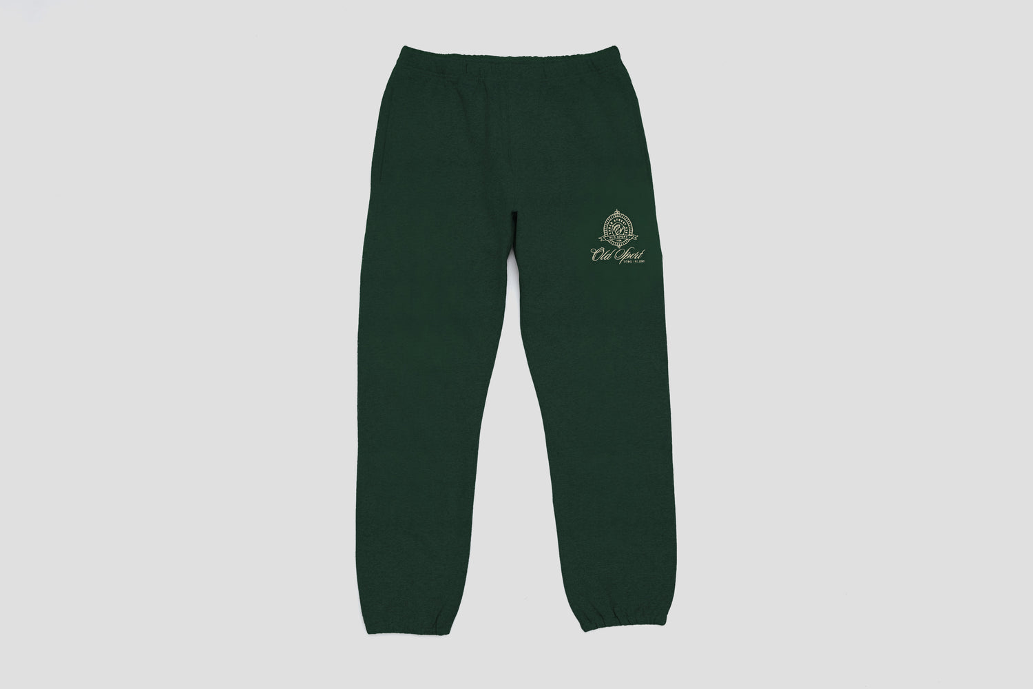 エンブレムスウェットパンツ GREEN