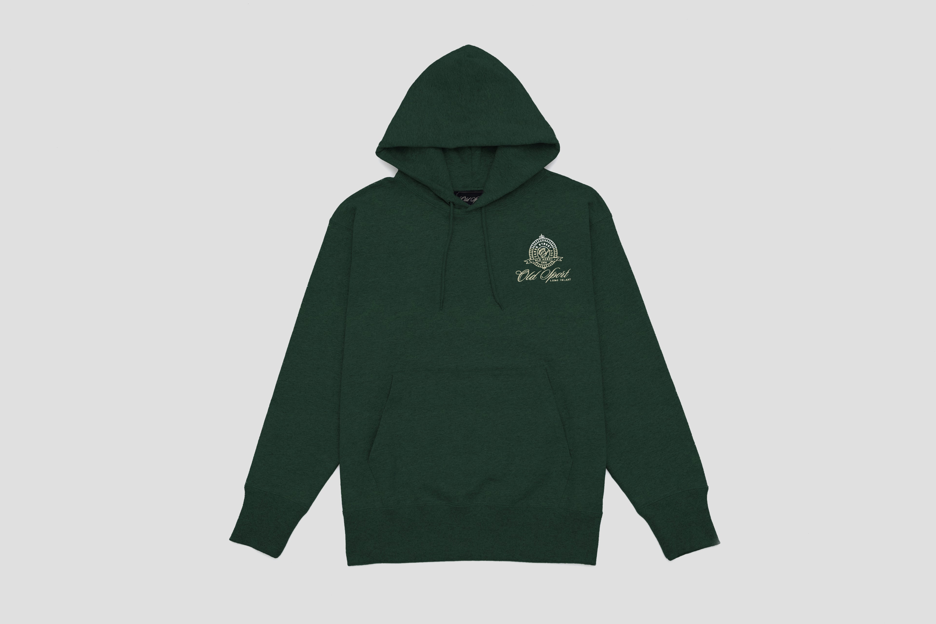 エンブレムフーディー GREEN