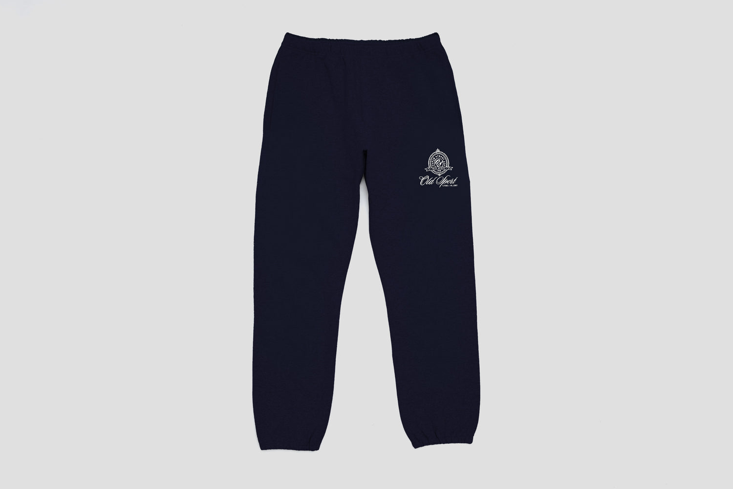 エンブレムスウェットパンツ NAVY