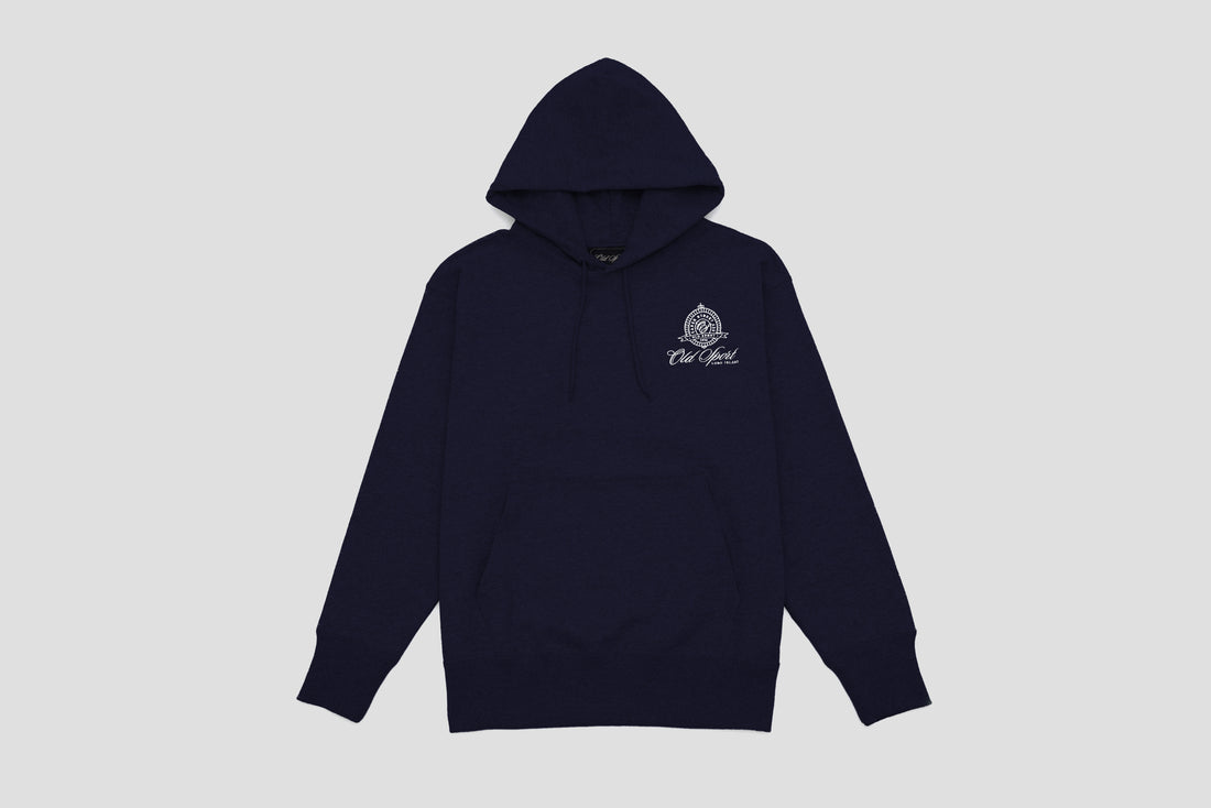 エンブレムフーディー NAVY