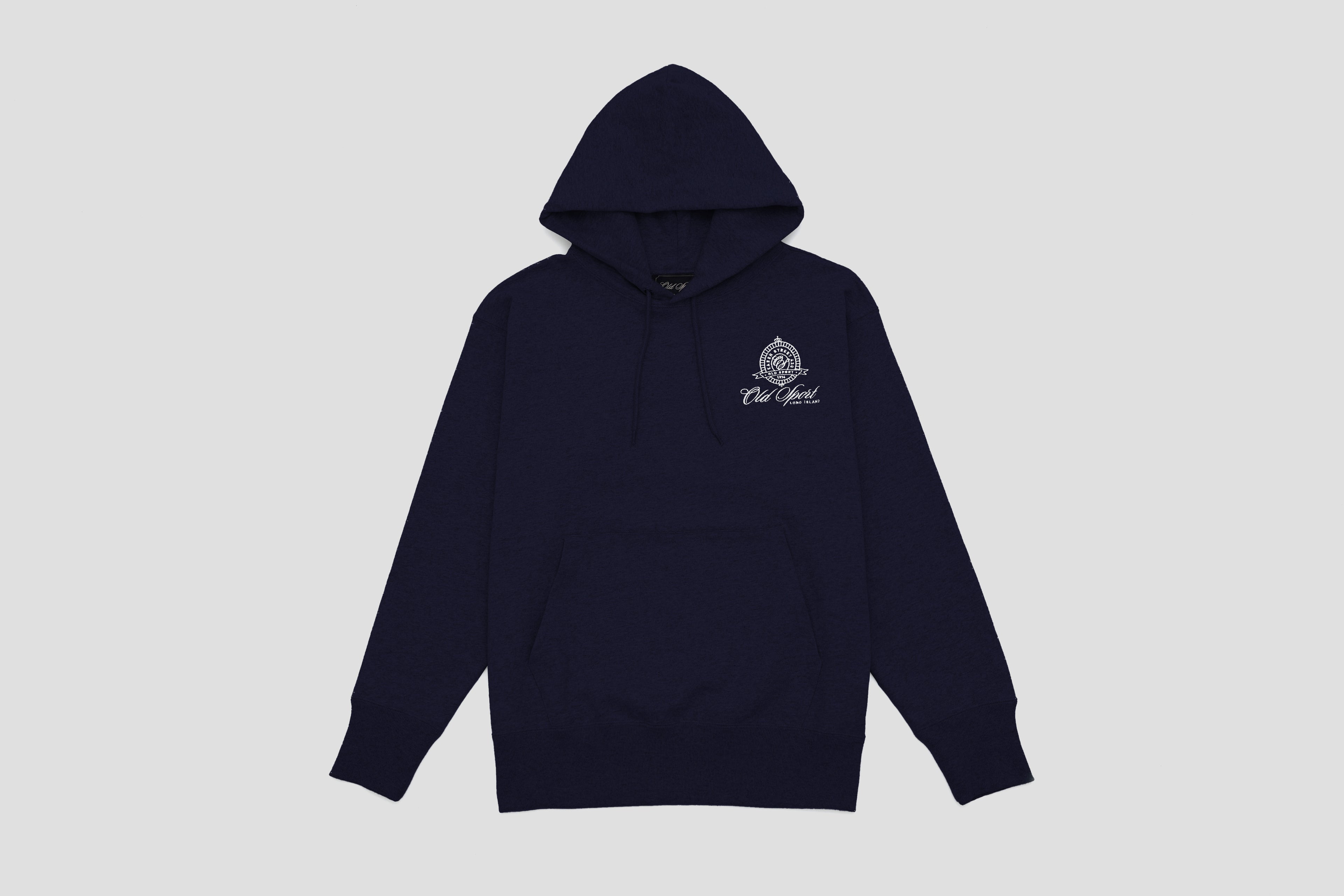 エンブレムフーディー NAVY