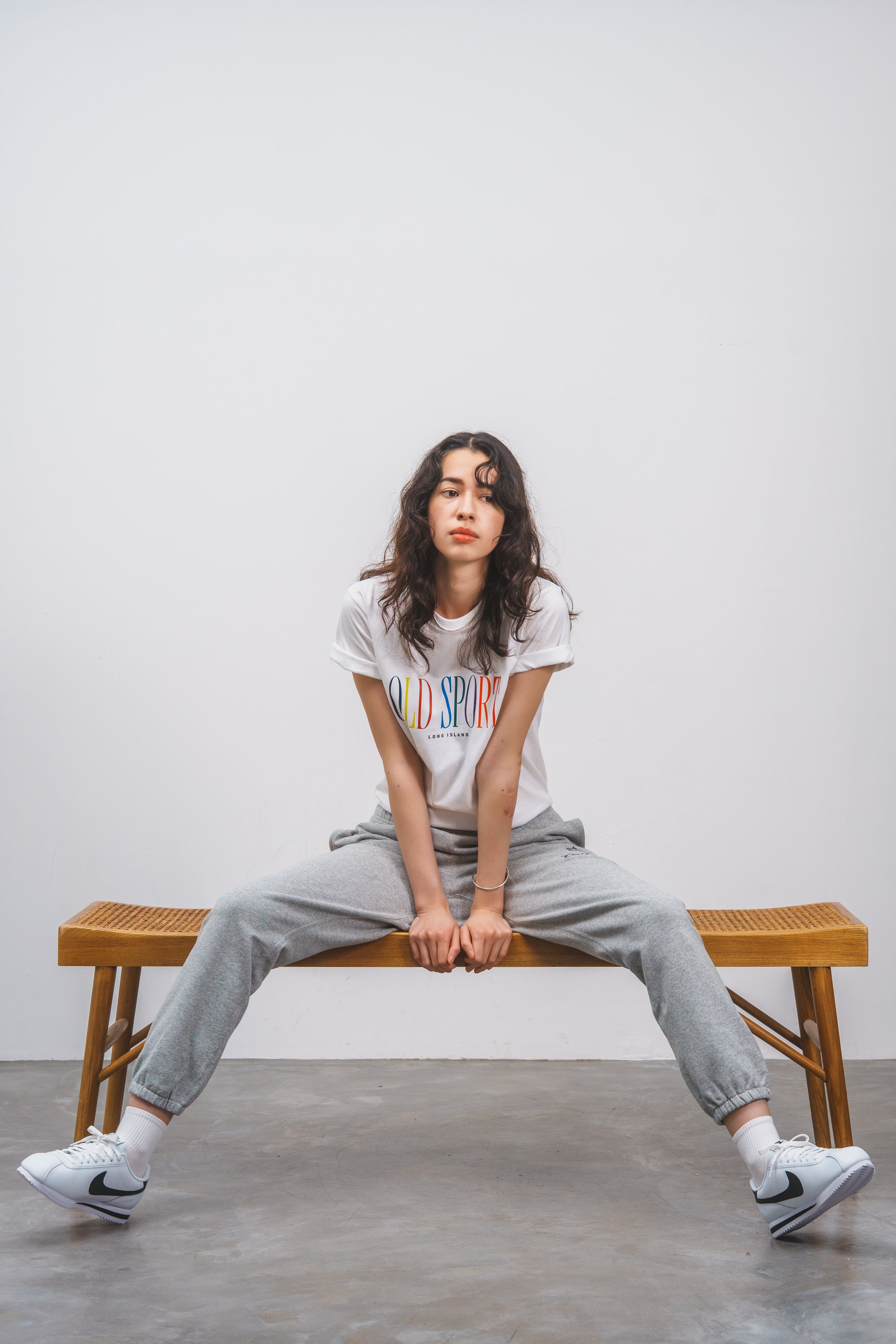 マルチロゴプリントTシャツ WHITE