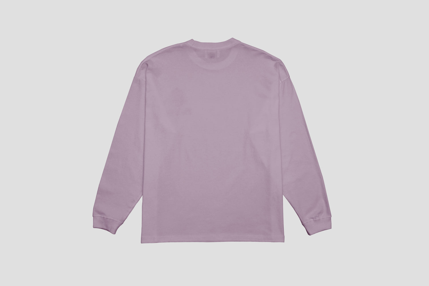 エンブレムクルーネックロンT PURPLE
