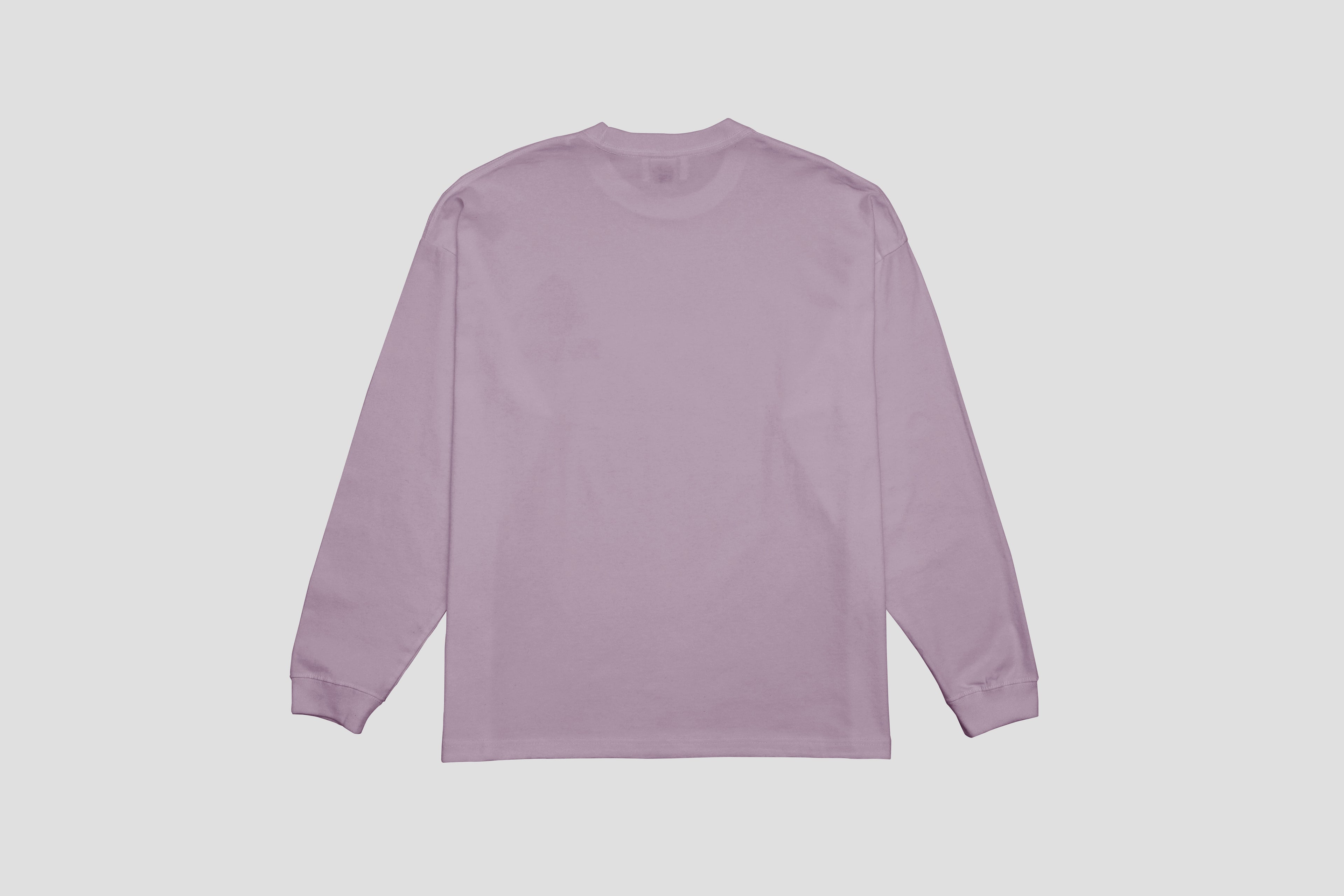 エンブレムクルーネックロンT PURPLE