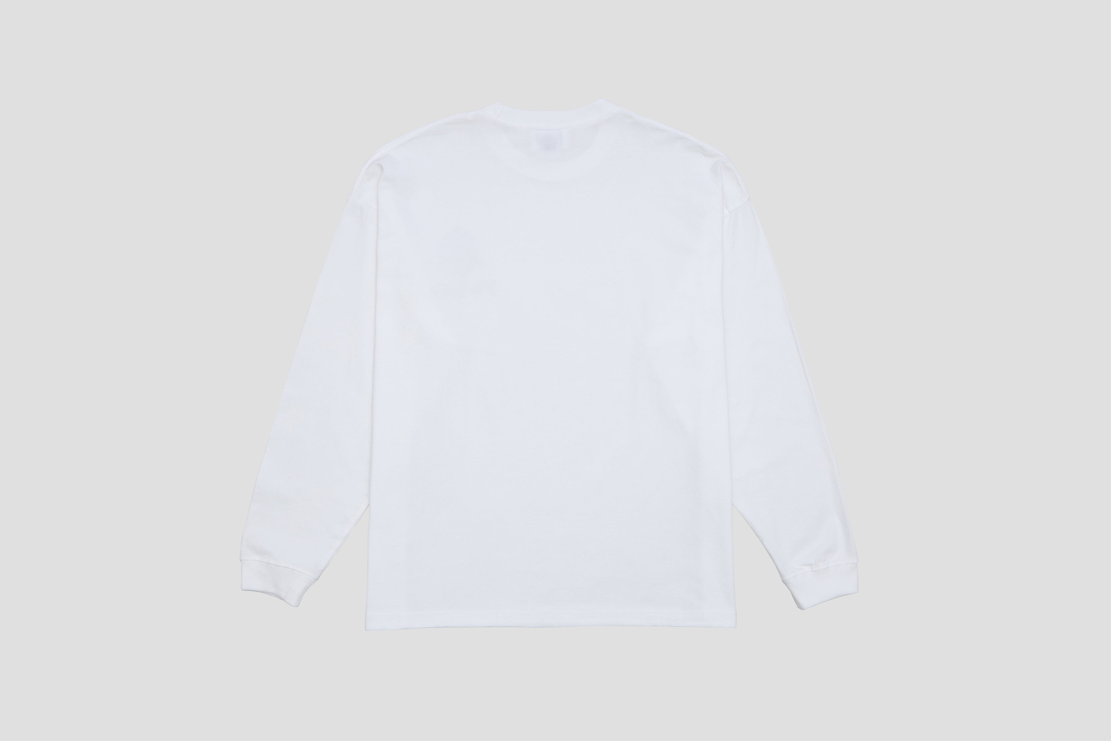 エンブレムクルーネックロンT OFF WHITE