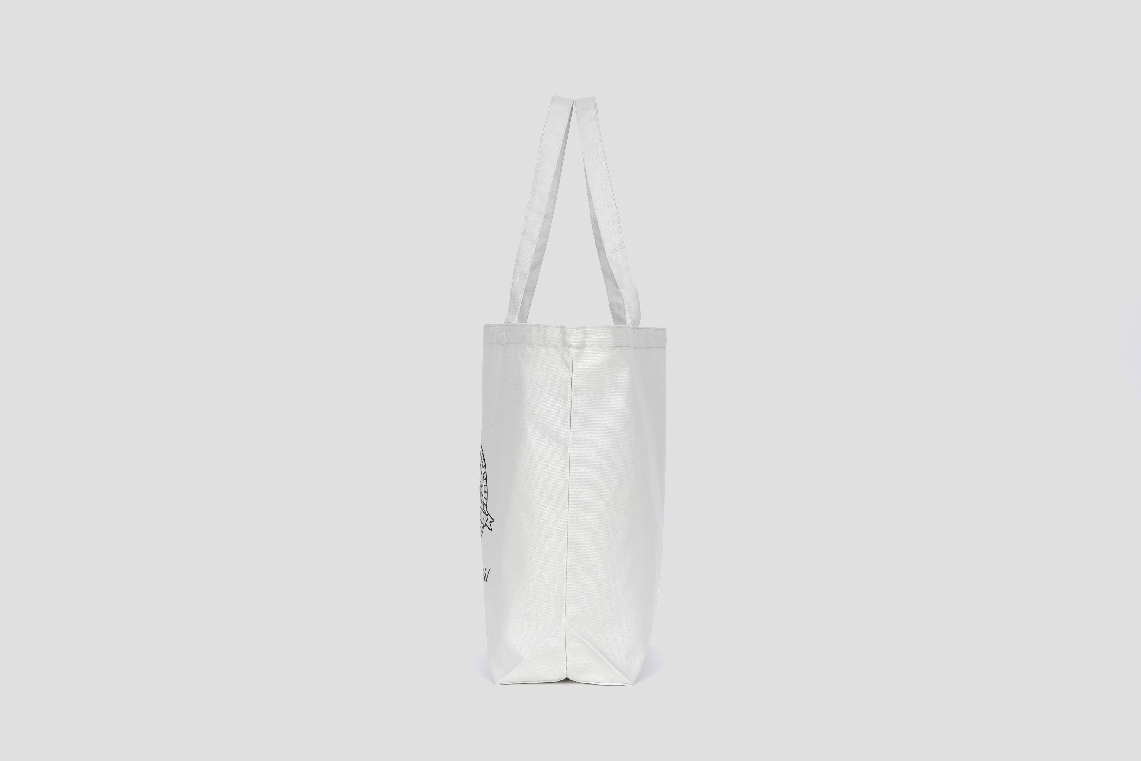 エンブレム トートバッグ OFF WHITE