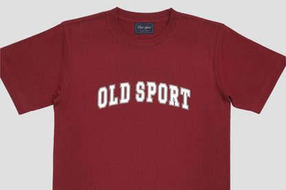 ＊Pre-Order＊　バーシティロゴTシャツ BURGANDY