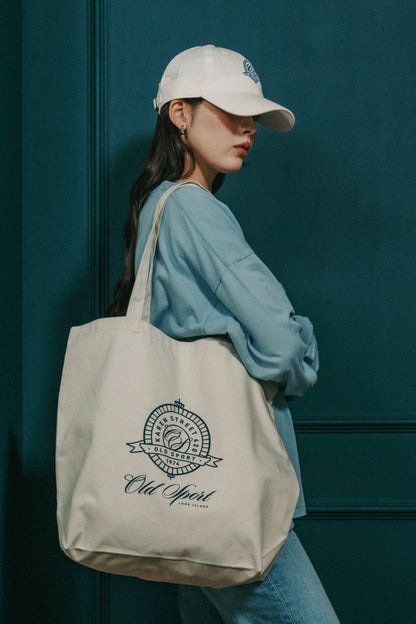 エンブレム トートバッグ OFF WHITE