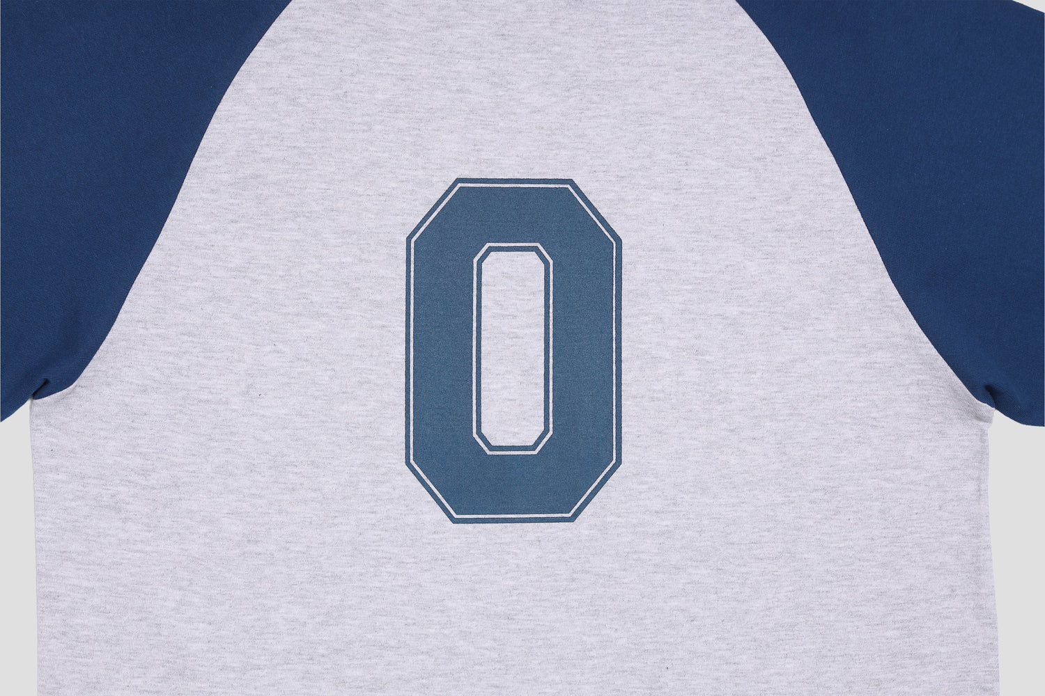 ＊Pre-Order＊　バーシティロゴラグランTシャツ　GRAY/ NAVY