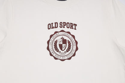 ＊Pre-Order＊　バーシティエンブレムTシャツ WHITE