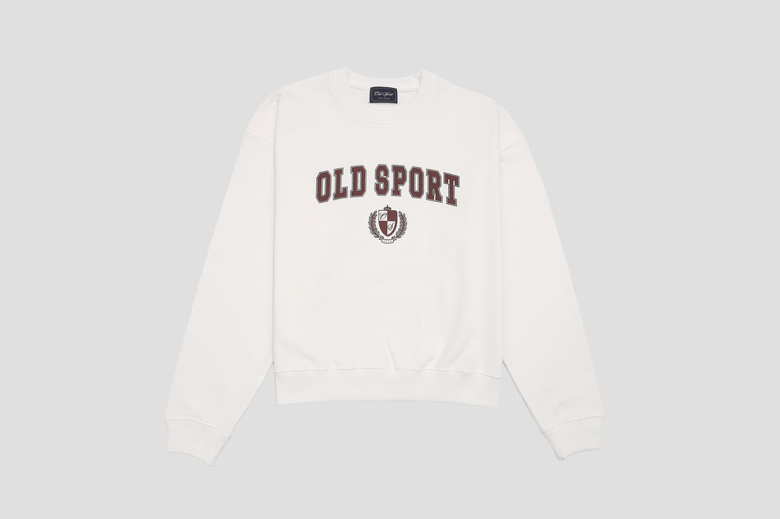 バーシティロゴトレーナー IVORY