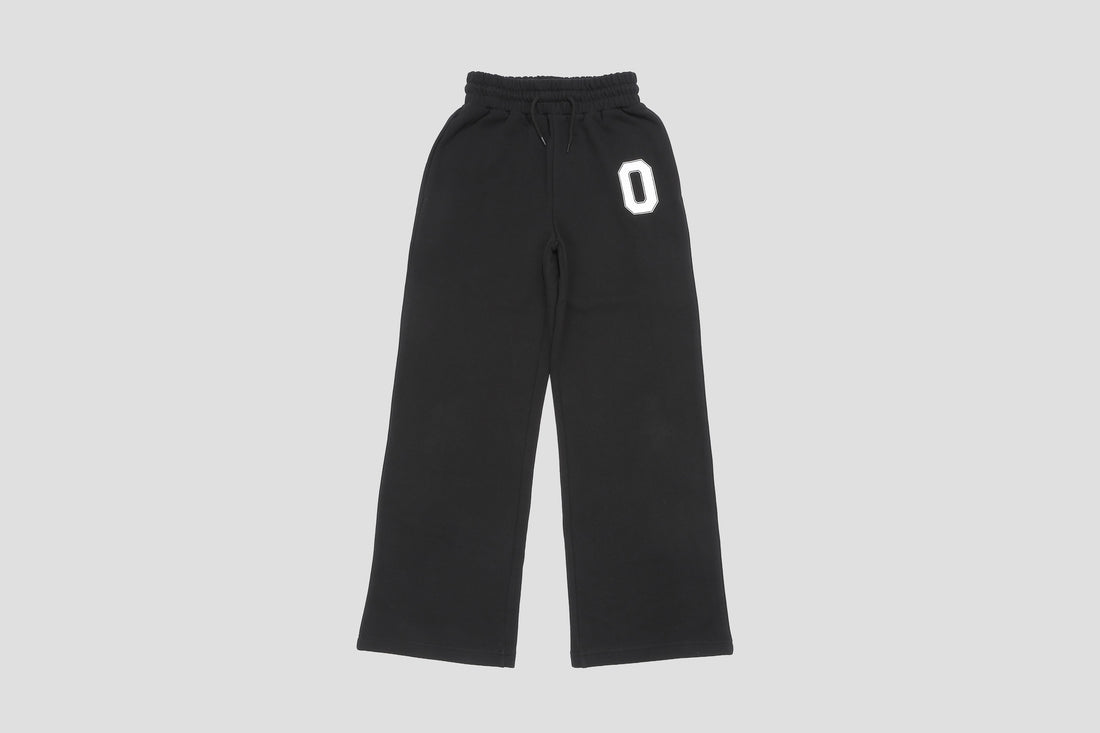 バーシティロゴロングパンツ BLACK