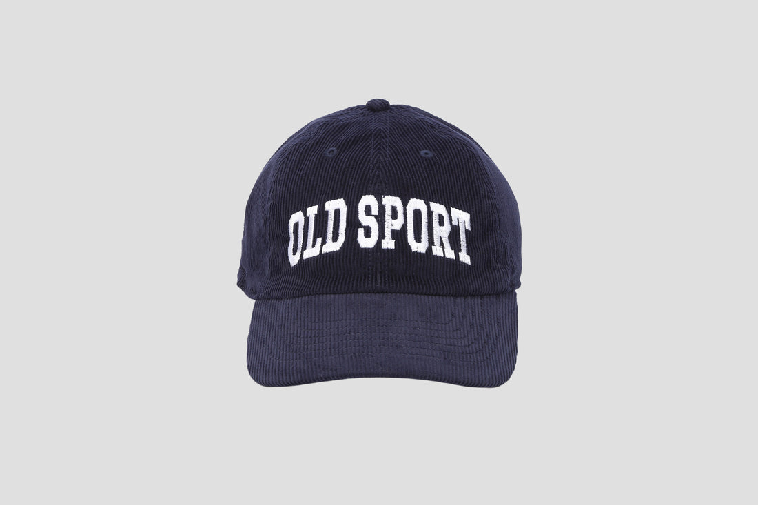バーシティロゴコーデュロイキャップ NAVY