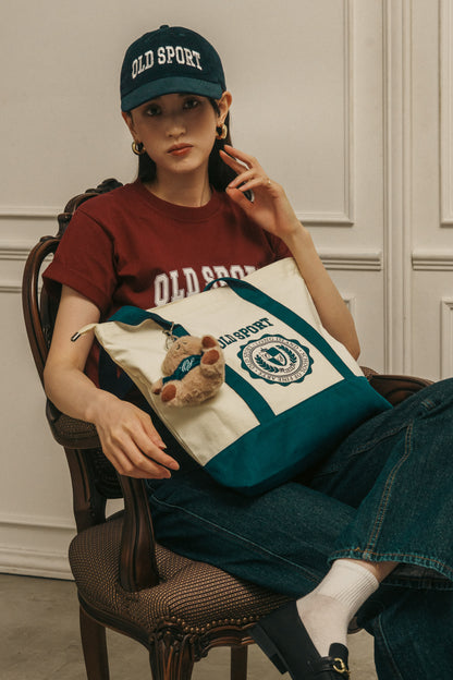 バーシティロゴコーデュロイキャップ NAVY