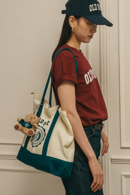 バーシティロゴコーデュロイキャップ NAVY