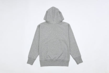 エンブレムフーディー　GRAY