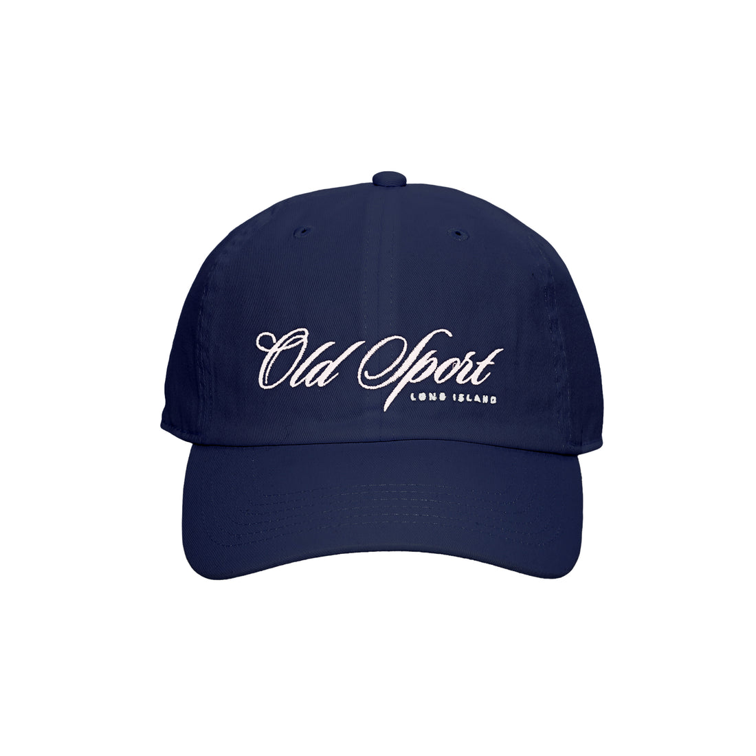 Old Sport ロゴ刺繍CAP NAVY