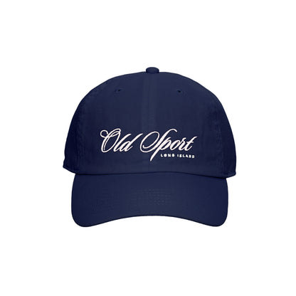 Old Sport ロゴ刺繍CAP NAVY