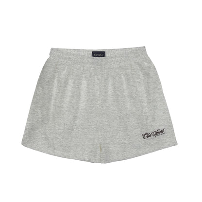 Old Sportロゴ刺繍ショートパンツ GRAY