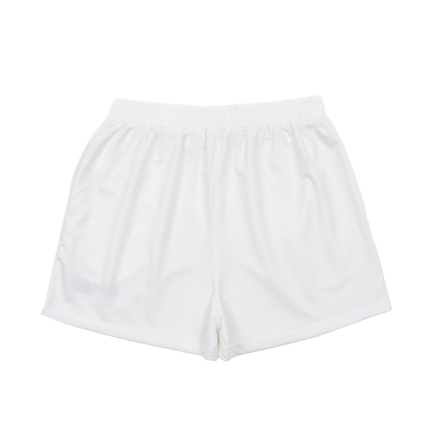 Old Sportロゴ刺繍ショートパンツ WHITE