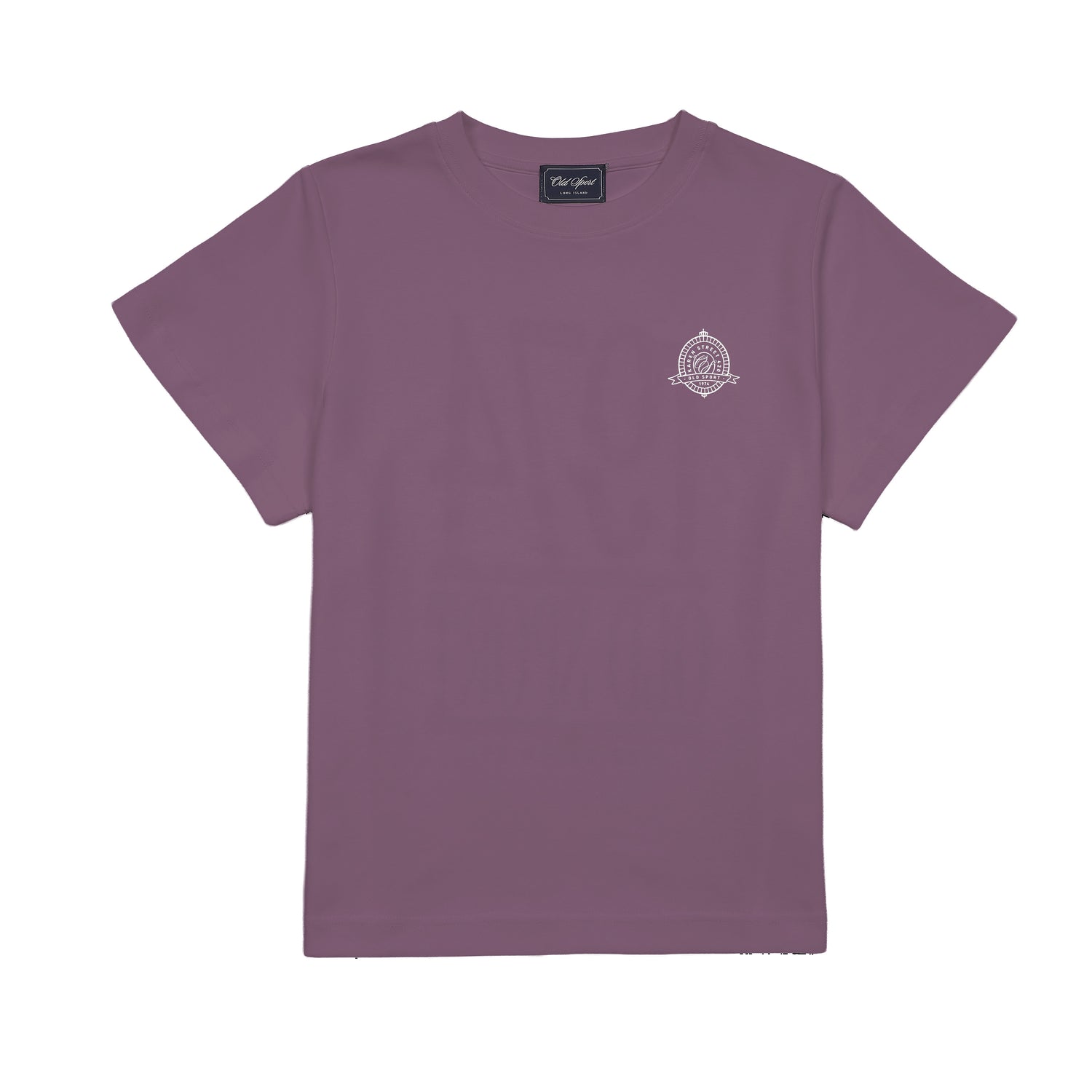 1974 バックプリントTシャツ　PURPLE