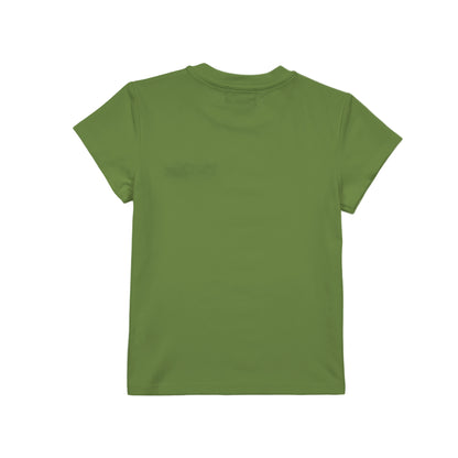 Old Sportロゴ刺繍Tシャツ　GREEN