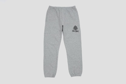 エンブレムスウェットパンツ　GRAY