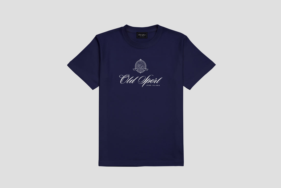 エンブレムTシャツ NAVY