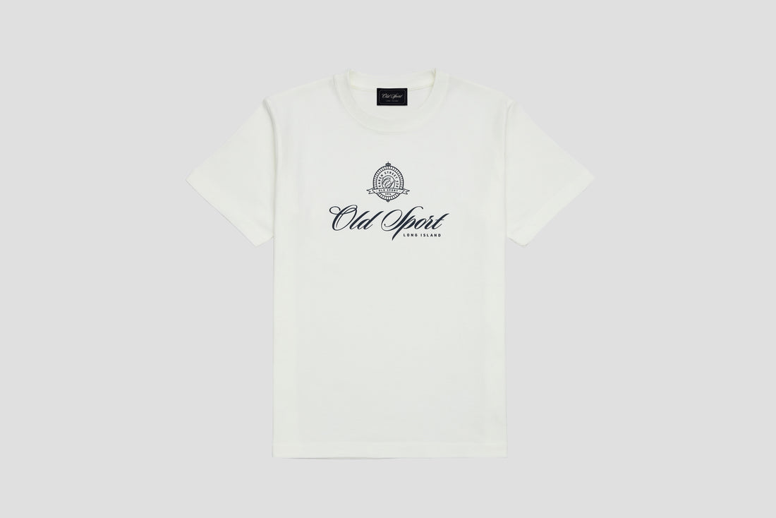 エンブレムTシャツ IVORY